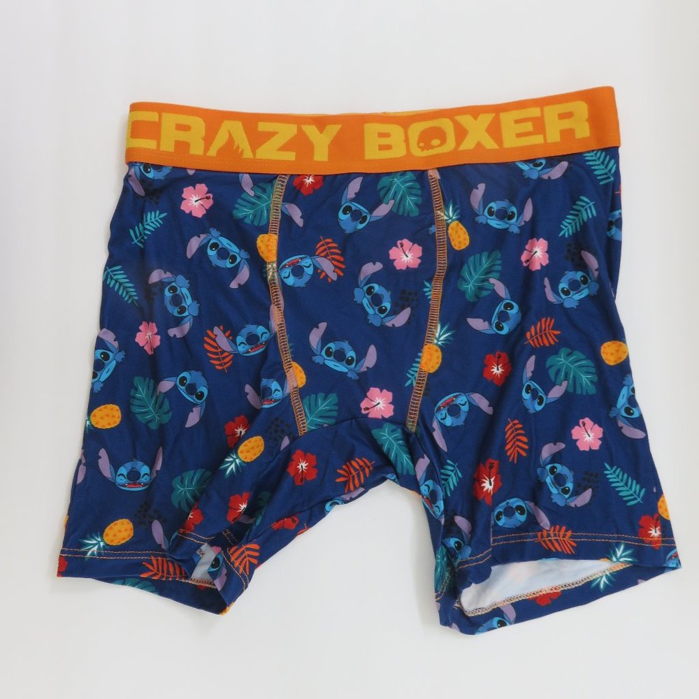 (#H-1) Lilo & Stitch Men's/Unisex Boxer Brief Sz Small